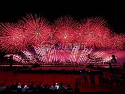 国庆70周年焰火